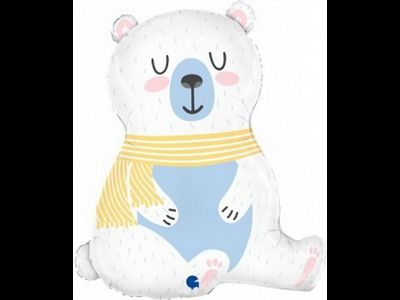 Шар/74 см Фигура, Полярный медведь,