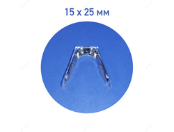 Носовой упор силиконовый единый 15х25 мм, под винт, (3 шт)