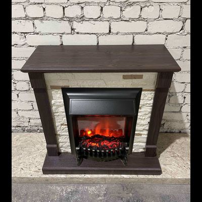 Электрокамин Моника AO M1 с очагом Fobos