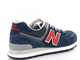 New Balance 574 Red/Blue