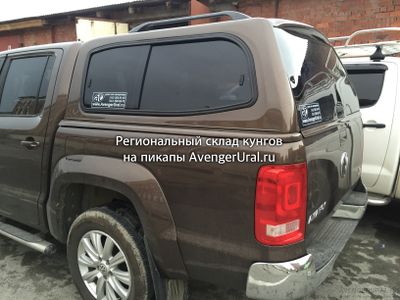 Кунг Sammitr S Plus V2 коричневый 4Q4Q на Volkswagen Amarok от AvengerUral.ru. Доставка по РФ и KZ!