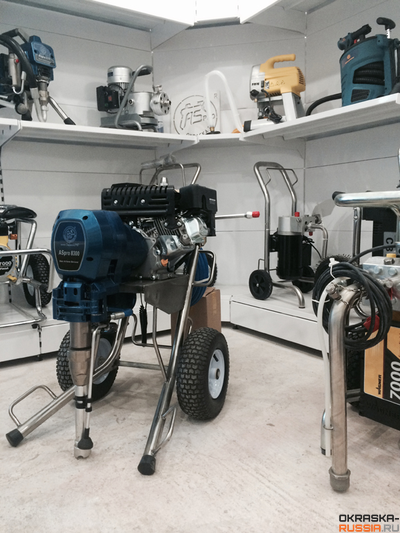 ASPRO-8300 бензиновый окрасочный аппарат