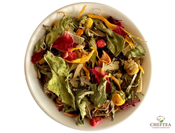 Травяной чай с малиной и мятой - Малина с мятой 200г