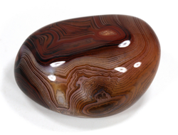 Сердолик, сардоникс, полировка, Индия (47*33*22 мм, 46 г) №28997