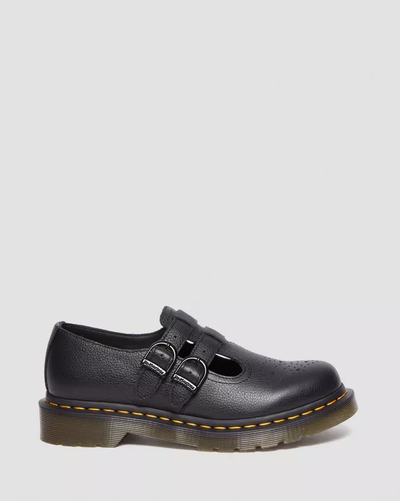 Dr Martens 8065 Virginia Leather Mary Jane Black