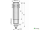 Датчик индуктивный бесконтактный И18-NO/NC-AC-ПГ (12Х18Н10Т)