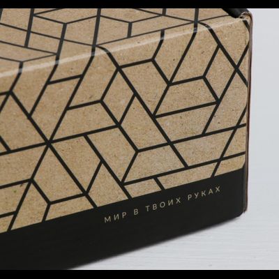 Складная коробка «Мир в твоих руках», 27 × 9 × 21 см