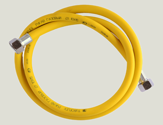 купить Шланг ПВХ для газа желтый TUBOFLEX 1/2