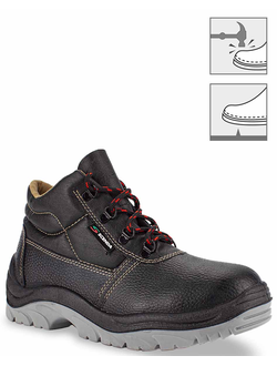 Ботинки РЕДГРЕЙ кожаные с МП