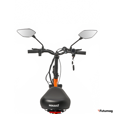 Электровелосипед Minako F7 оранжевый