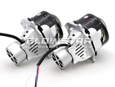 Билед модули Aozoom A17 Orion 3.0 дюйма, 2 чипа, 5500K, 12V, 58W/65W, крепление 3R