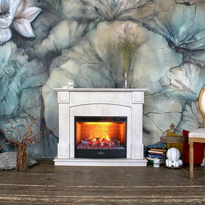 Электрокамин Carolina WT с очагом 3D FireStar 25.5