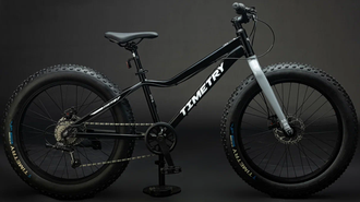 Велосипед TT215/ 7скоростей 20"х4 черный рама 13,5"