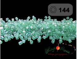 Toho Hexagon 11/0 - 5г - 144 Глянцевый сельдерей с жемчужным блеском