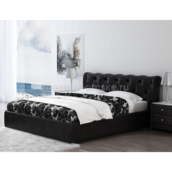 ВК925 Кровать Леон. Размер: 1370х920х2325. Спальная зона: 1200х2000.