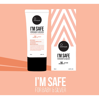 Солнцезащитный крем Suntique I&#039;M SAFE for Baby&amp;Silver SPF 35 PA+++