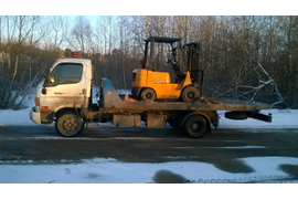 Перевозка дизельных погрузчиков