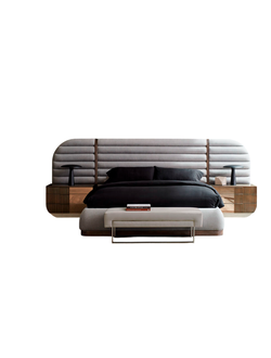 Кровать La Moda Uph Panel Bed King  (L221*P246*H152) M133-421-101 CARACOLE