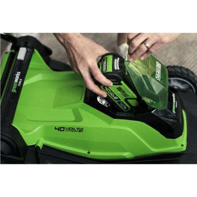 Аккумуляторная газонокосилка Greenworks GD40LM16X