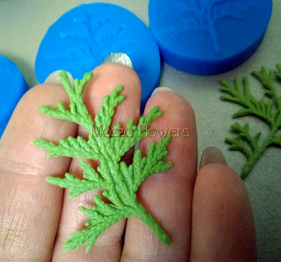 "Туя" силиконовый молд (вайнер)