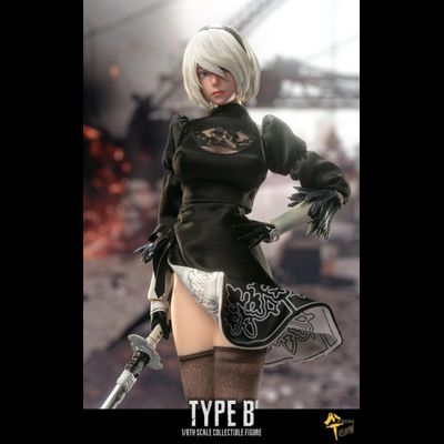 ПРЕДЗАКАЗ - Андроид 2В (Nier: Automata) - Коллекционная фигурка 1/6 - Type B 2B (MTT019) - Master Team ?ЦЕНА: 31600 РУБ.?