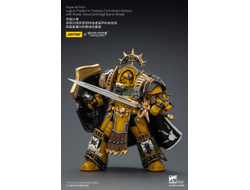 Претор Имперских Кулаков в броне Тартарос (Warhammer Horus Heresy) - КОЛЛЕКЦИОННАЯ ФИГУРКА 1/18 Imperial Fists Legion Praetor in Tartaros Terminator Armour  (JT03295) - JOYTOY