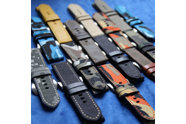 Пошив ремешка из канваса и мембранной ткани