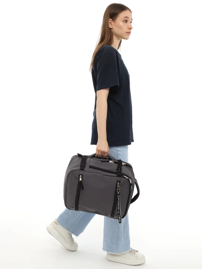 Рюкзак Сумка ручная кладь 40x30x20 Optimum RL, кордура серый