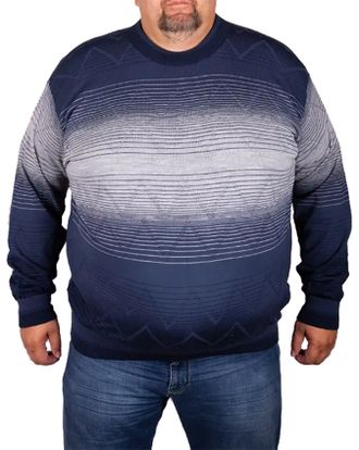 Джемпер - пуловер мужской большого размера 1120-9035 (Размеры: 60-80) свитер мужской большого размера