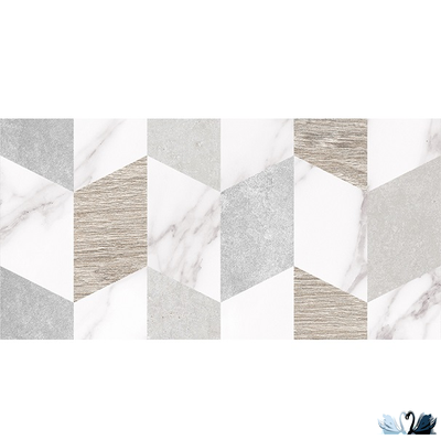 Плитка Laparet Blanco мозаика 08-00-01-2678 20х40 см. Соединение в дизайне мрамора, бетона, дерева 1