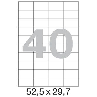 Этикетки самоклеящиеся Office Label 52,5х29,7 мм / 40 шт. на листе А4 100 листов в упаковке