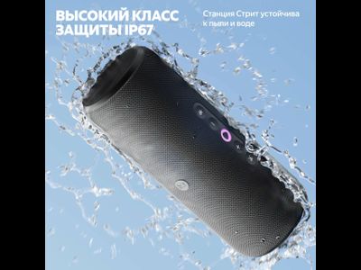 Яндекс Станция Стрит (Черная)