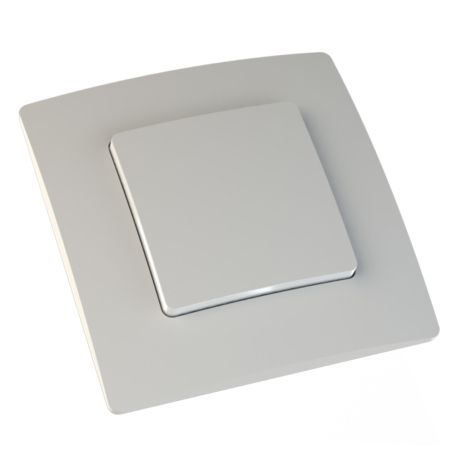 РАДИОВЫКЛЮЧАТЕЛЬ ОДНОКЛАВИШНЫЙ HITE PRO LE-1 БЕЛЫЙ