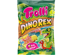 Trolli Мармелад "Dino Rex" супер кислые 200 г (18 шт)