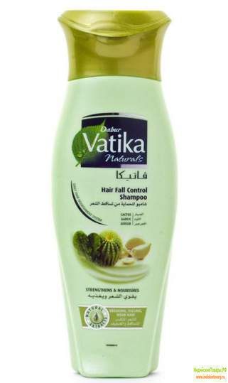 ШАМПУНЬ ПРОТИВ ВЫПАДЕНИЯ ВОЛОС ДАБУР ВАТИКА (DABUR VATIKA NATURALS HAIR FALL CONTROL SHAMPOO) 200МЛ