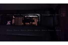 Тонировка по ГОСТу  Маэстро УАЗ-469 пленкой 5% светопропускания. В салоне сзади.