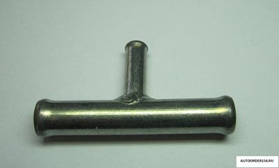 Трубка тройник 12х8х12мм металл угол 90 гр. (цена за 10 шт.)