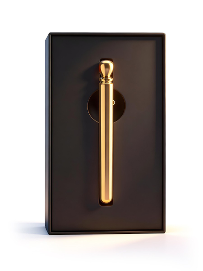 WR-0170-G Вибромассажер GENIE FLIRTING PEN L 106 мм D 9,5 мм, 8 режимов вибрации