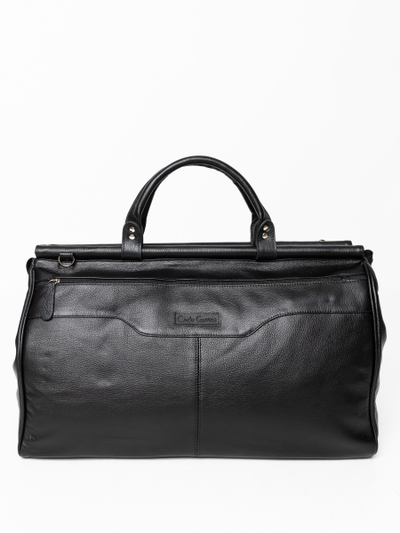 Кожаный саквояж Otranto black (арт. 4006-01)