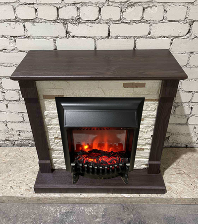 Камин электрический Моника AO M1 с очагом Fobos