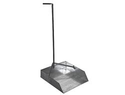 Совок для мусора 310 х 310 (оцинкованная сталь, ручка-порошковая окраска, крепится на заклепках) ВПГ