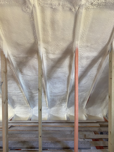 Утепление мансарды пенополиуретаном