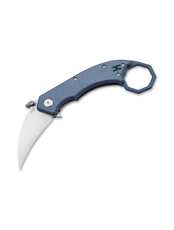 Нож керамбит BOKER 01BO516 HEL KARAMBIT BLUE/GREY