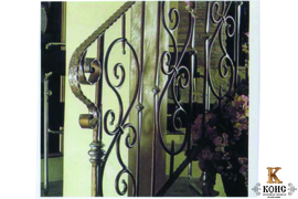 Кованые перила и лестничные ограждения