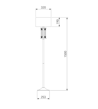 Напольный светильник