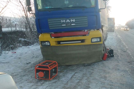 Отогрев фур (грузовиков), спецтехники 12/24в