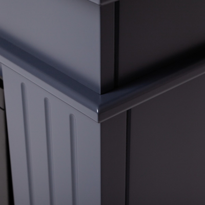 Линейный электрический камин Ontario GR