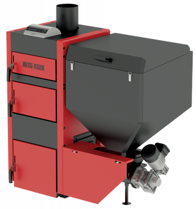 Котел Metal-Fach SMART Auto ECO 25 кВт с правой подачей (с интернет-модулем)