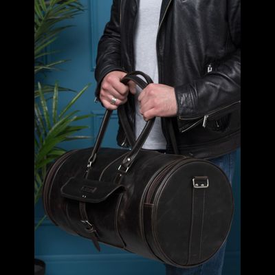 Кожаная дорожная сумка Belforte brown (арт. 4011-04)