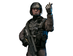 Лейтенант Джин Расчек ("Звездный Десант") - КОЛЛЕКЦИОННАЯ ФИГУРКА 1/6 Starship Force-Lieutenant (VM-046) - VTS TOYS